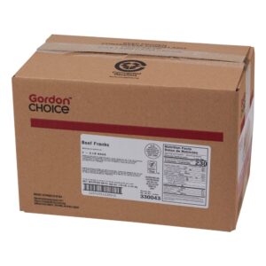 Beef Franks | Corrugated Box