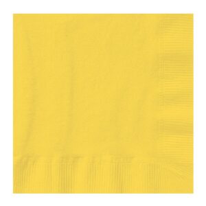 Yellow Beverage Napkins | Raw Item