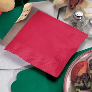 Red Beverage Napkins | Styled