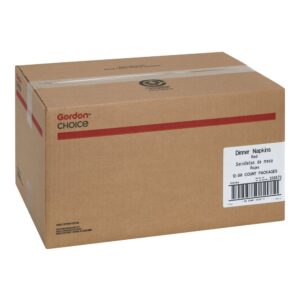 Red Dinner Napkins | Corrugated Box