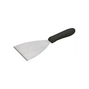 4.87×4″ Scraper with Black Handle | Raw Item