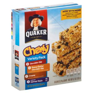 Quaker Variety Pack Granola Bar 8ct | Packaged