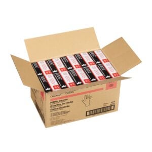 GLOVE NITRILE SML PWDFR BLK 10-100CT | Packaged