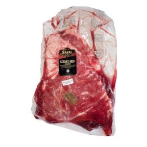 BEEF CORNED BRSKT RAW 2-17#AVG | Packaged