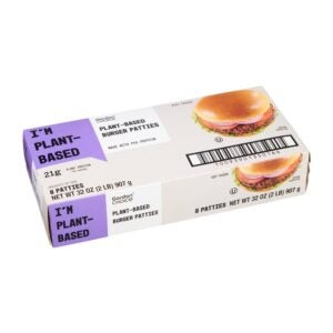 Plantbased Burger Patties, 4 oz. | Packaged