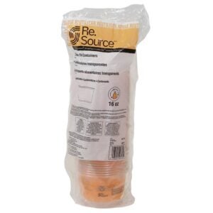 Clear Deli Plastic Containers 16oz | Packaged