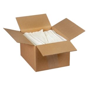 BAG SILVERWARE 2.75X10 WHITE | Packaged