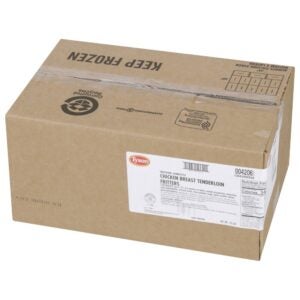 Homestyle Chicken Tenderloin Fritters | Corrugated Box