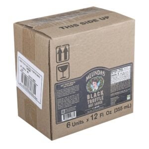 MELINDA’S SAUCE HOT BLACK TRUFFLE 12FLZ | Corrugated Box