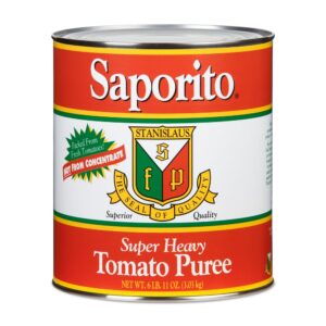 SAPORITO TOMATO PUREE HVY 10 CAN | Packaged