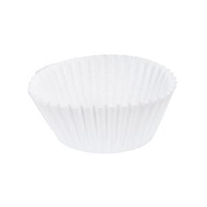 4.5 x 2 x 1.25 Inch Paper Baking Cups White | Raw Item