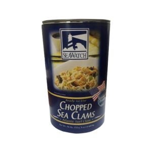 Clams Sea Chopped, MSC | Packaged