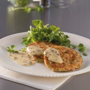 Breaded Crab Cakes | Styled