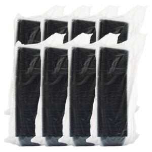 BOWL PLAS 12Z SQ BLK 8-63CT DART | Packaged