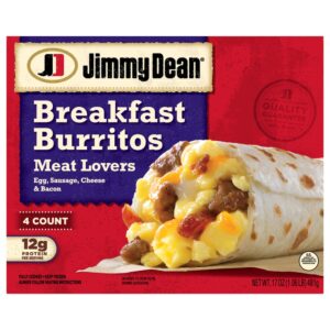 Meat Lovers Breakfast Burritos | Packaged