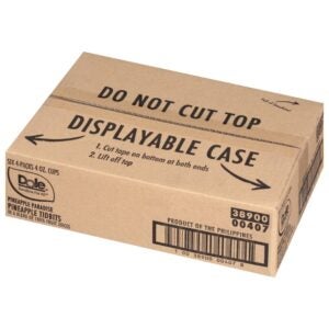 Pineapple Tidbits in Juice | Corrugated Box