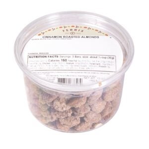 Cinnamon Roasted Almonds | Packaged