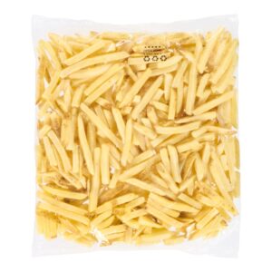 FRIES 3/8″ FRSH CUT SKN-ON 6-4.5# | Packaged