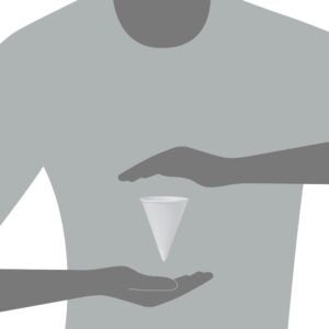 4.25 oz. Cone Cup | Styled