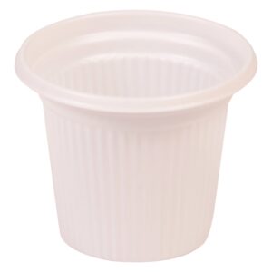 White Plastic Espresso Cups | Raw Item