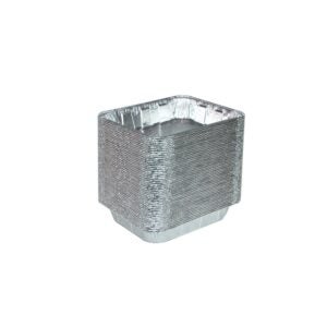 PAN ALUM STMTBL HALF 2 9/16″ DEEP | Packaged