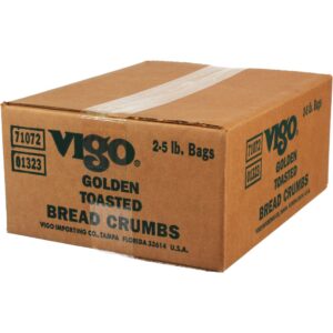 VIGO TOASTED BREAD CRUMBS 5LBS | Corrugated Box