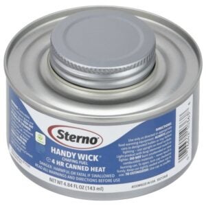 FUEL CHAFER WICK 4HR TWIST CAP 24CT | Raw Item