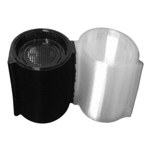 CONT PLASTIC 7.5″ DEEP DOME HINGED 26 | Styled