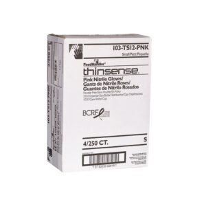 GLOVE NITRILE SML PWDFR PNK | Corrugated Box