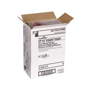 GLOVE NITRILE SML PWDFR PNK | Packaged