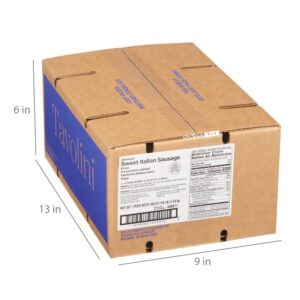 SAUSAGE PORK SWEET ROPE ITALIAN FAMOS | Corrugated Box