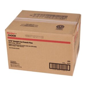 Regular Cut French Fries | Corrugated Box