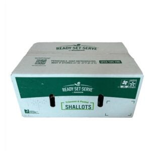 Cleaned Shallots | Corrugated Box