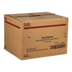 Fudge Brownie Mix | Corrugated Box