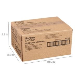 CHEESE CREAM SPRD 1/3 LESS FAT 100-1Z | Corrugated Box
