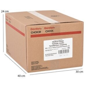 COFFEE MED RST 96-1.5Z GCHC | Corrugated Box