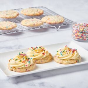 Birthday Cake Cookie Dough | Styled