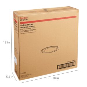 PLATE MOLDED FBR 8.75″ 4-125CT GCHC | Corrugated Box