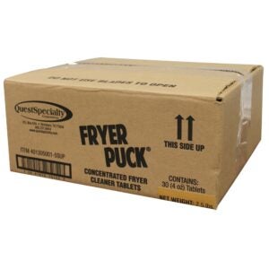 Deep Fryer Cleaner Tablet | Corrugated Box