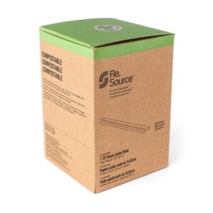 STRAW JMBO 7.75″ COMPSTBL PLA | Packaged