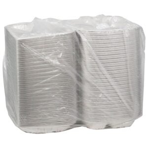 CONT MFPP 3CMPT 8.5″ WHT HINGD 2-73CT | Packaged