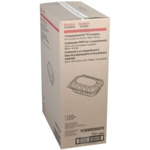 CONT MFPP 1CMPT WHT 9X6 HNGD VNTD | Corrugated Box