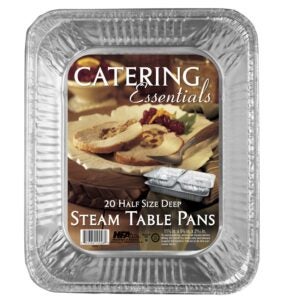 1/2 Size Deep Foil Pans | Packaged