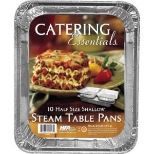 1/2 Size Shallow Foil Pans | Packaged