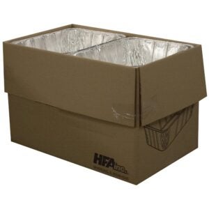 1/2 Size Shallow Foil Pans | Packaged