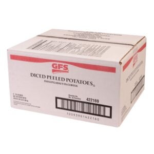 Diced & Peeled Potatoes | Corrugated Box
