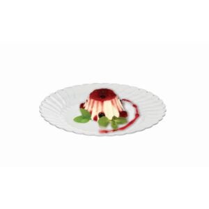 6″ Clear Plastic Plate | Styled