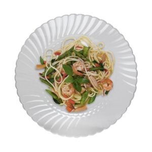 10.25″ Clear Plastic Plates | Styled