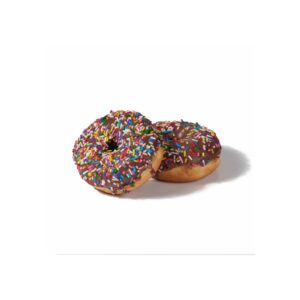 DONUT RNG CHOC W/SPNKL 24-3.2Z GCHC | Raw Item