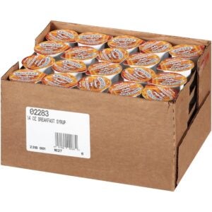 Pancake Syrup Portion Cups | Packaged